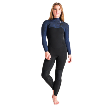C-Skins Solace 4/3 Women's Chest Zip Wetsuit - Puravida Board Riders
