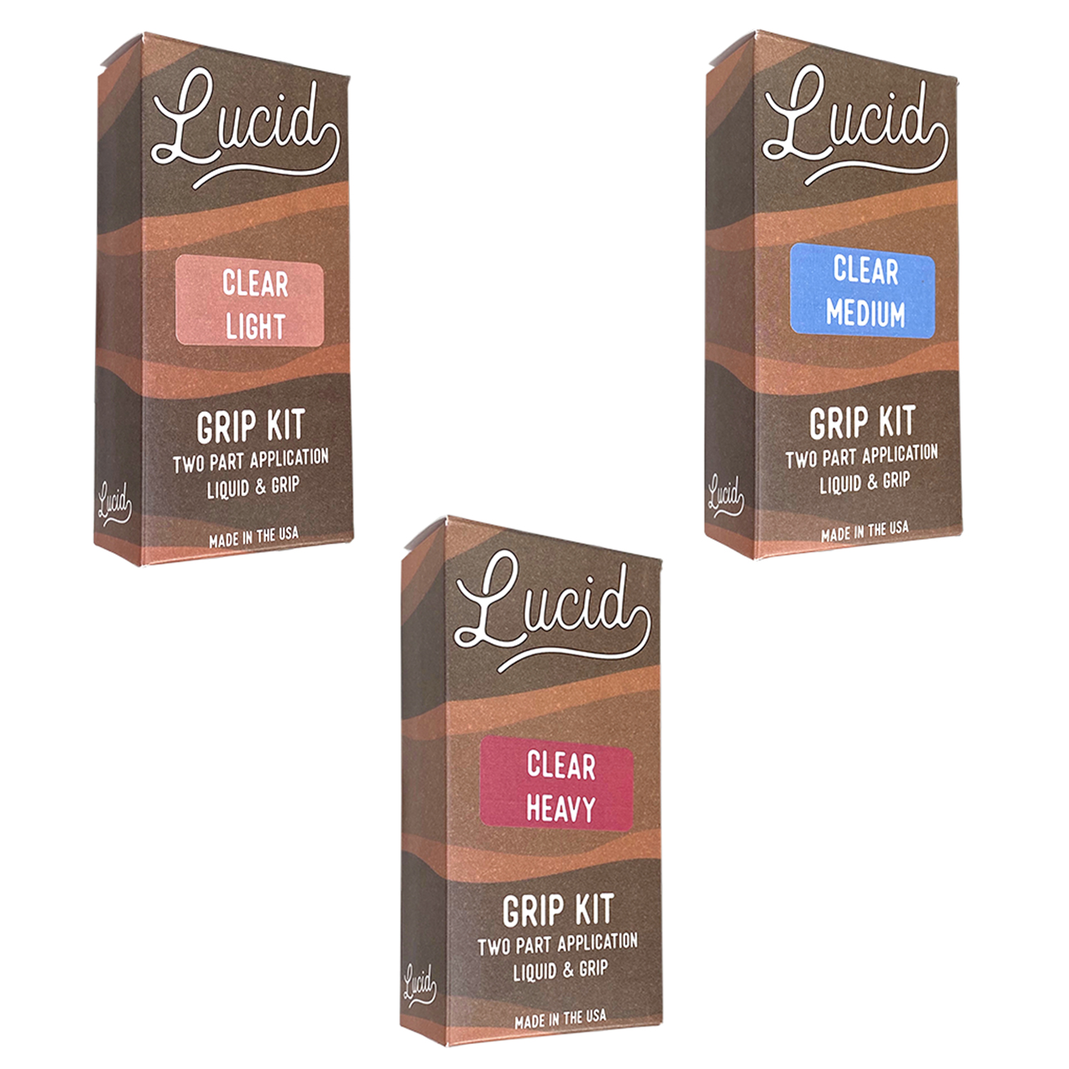 Spray on Clear Grip Tape by Lucid for Longboards and Skateboard - Clear Grip  Kit